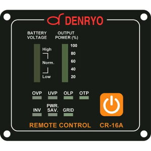 �d�H DC-AC�����g�C���o�[�^�p�����[�g�R���g���[�� CR-16A