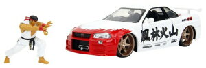 Jada Toys HOLLYWOOD RIDESV[Y 1/24 2002 jbT XJCC GT-R (R34) zCg Xg[gt@C^[/E tBMAt i