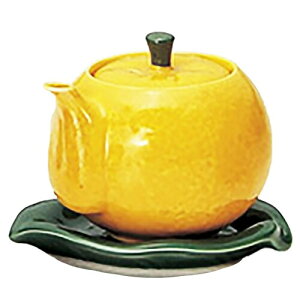 Hogdseirrs 有田焼 醤油さし 約150ml 柚子 (台付) 日本製 154133