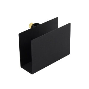 DRAW A LINE 022 Book Rack Black �h���[�A���C�� �u�b�N���b�N �u���b�N �c��p�p�[�c ��21×���s12×����15cm �ω׏d3kg D-BR-BK