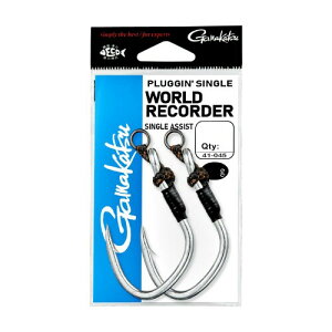 がまかつ(Gamakatsu) プラッギングシングルワールドレコーダー シングルアシスト 10/0 (2本入)