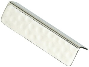 ヤマコー ステンレス箸置き デルタ 槌目 15383