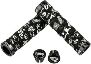 `l(Cinelli) }CNWCAg A[gObv(Mike Giant Art Grips) ubN [t@C]22.4mm x 129mm