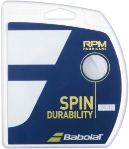 �o�{�� Babolat �e�j�X�K�b�g�E�X�g�����O RPM HURRICANE RPM�n���P�[�� 12m�P�� �z���C�g 241141-wh