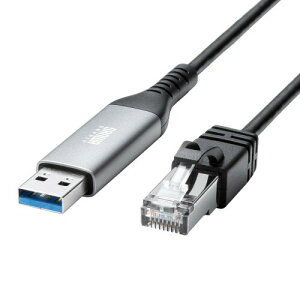 �T�����T�v���C USB A LAN�ϊ��P�[�u���iGigabit�Ή��E1m�j KB-SL6ALAN01BK