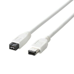 �G���R�� FireWire�P�[�u�� (IEEE1394b 9pin to 6pin) 1m IE-961WH