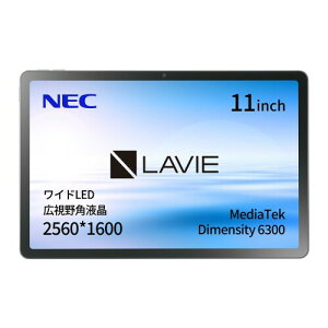 NEC LAVIE T11N �^�u���b�g 11�C���` wi-fi���f�� Android 15 MediaTek Dimensity 6300 8GB 128GB �L����p�t�� ���i�O���[ TAB11Q02
