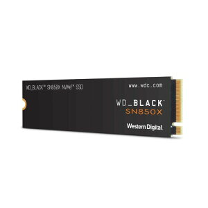 Western Digital EGX^fW^ WD BLACK M.2 SSD  1TB NVMe PCIe Gen4 x4 (ǎő 7300MB/s ݍő 6300MB/s) Q[~O PC [J[ۏ5N WDS100T2X0E-EC SN850X