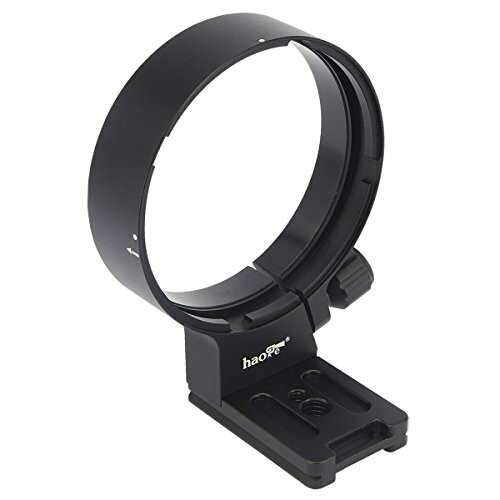 Haoge LMR-N84G リング式三脚座 for ニコン Nikon AF-S AFS NIKKOR 80-400mm f 4.5-5.6G ED VR 超望遠ズームレンズ アルカスイスプレート雲台互換