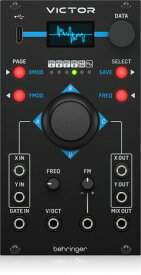 ベリンガー ベクトルオシレーターモジュール ユーロラック対応 モーフィング用ジョイスティック アップデート用USB Type-Cポート VICTOR