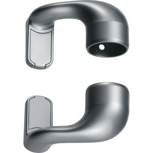 マツ六 手すり部材 BAUHAUS セレクト 35縦枠用持出スリムブラケットカバー付 上下セット BD-49S シルバー