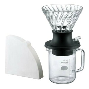 HARIO(nI) ZЎ hbp[ XCb` ȒPo oオ200ml ubN { T[o[(300ml)Zbg v[g Mtg 蕨 SSD-5012-B