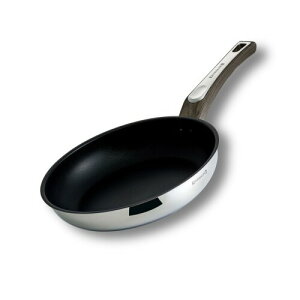 �P�����n�E��(Kevnhaun) �X�e�����X�t���C�p��24cm IH�Ή� �t�b�f���H �ؖڒ��n���h�� ����₷���g�^�n���h�� PFOA�s�g�p �ł��t���ɂ��� �m���X�e�B�b�N �V���o�[ KVFP24