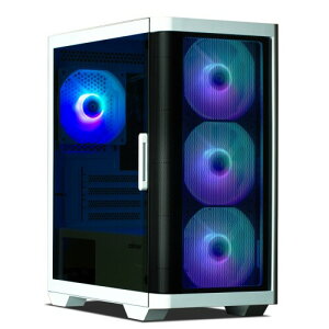 ZALMAN M4 WHITE 120mm ARGBt@ 4ERGBRg[[ڍς ~j^[ Micro-ATX PCP[X CS8758
