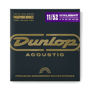 Dunlop(ダンロップ) アコースティックギター弦 MEDIUM LIGHT DAP1152