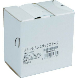 TRUSCO(�g���X�R) �X�e�����X�V���{�b�N�X�e�[�v 0.05 50mm×1m TS50X-005-M1