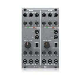 Behringer アナログシンセサイザー モジュラー ユーロラックモジュール ユーロラック対応 アナログデュアルVCAモジュール SYSTEM100シリーズ 130 DUAL VCA Gray