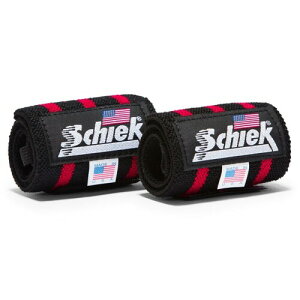 (SCHIEK) Xgbv 1118B Schiek Black Line Wrist Wraps Y BLACK/ubN