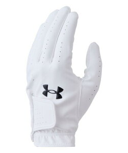 UNDER ARMOUR(�A���_�[�A�[�}�[) UA All Weather Golf Glove 6001271 (100) White LXS