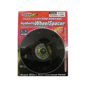 fortune(�t�H�[�`���[��) JDM �n�C�N�I���e�B�[�z�C�[���X�y�[�T�[ �n�u�a66mm 4H/5H�}���` PCD114.3 7mm 2������ JHS-N07