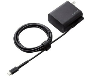 GR(ELECOM) m[gPCpACA_v^[ Type-C USB Power DeliveryΉ 45W P[ǔ^ 1.8m ubN ACDC-PD2545BK