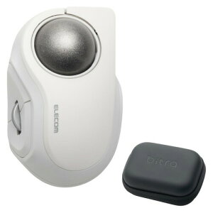 �G���R�� �g���b�N�{�[���}�E�X bitra �É� �l�����w���� Bluetooth ����2.4GHz 2��}���`�y�A�����O 5�{�^�� ��p���[�P�[�X�t �z���C�g M-MT2MRSAWH