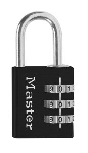 Master Lock ナンバー可変式南京錠 630JAD (ブラック)