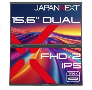 JAPANNEXT 15.6C` IPSplx2 tHD(1920x1080)𑜓x fAoCj^[ JN-DMD-IPS156F HDMI USB Type-C 3ʊg ~[O I[gtbvΉ LbNX^h
