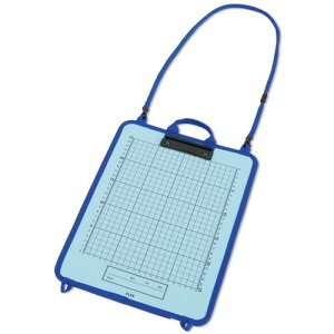 プラス 探検ボード 安全パーツ付 たんけんボード ペンケース ポケット付 ブルー FL-203SF 79-714