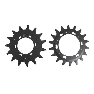 三陽金属 日本製 刈払機用 無双ツインブレード 替刃セット 上刃18P 下刃15P チップソー並の切れ味 TWB-230 除草 草刈り 飛び石防止 飛び石事故軽減効果あり