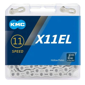 PCGV[(KMC) X11EL 11SPEED p`F[ SILVER 118L KMC-X11EL-SV-N 