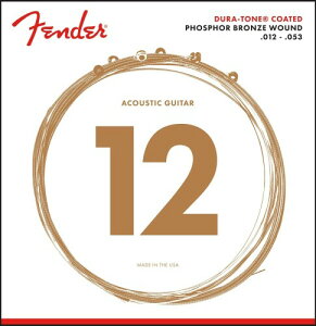 Fender AR[XeBbNM^[ 860L Phosphor Bronze Dura Tone Coated 12-53 Cg