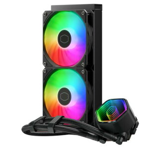 Cooler Master MASTERLIQUID 240 Core II 240mm ȈՐCPUN[[ ubN MLW-D24M-A18PA-R1 FN2429