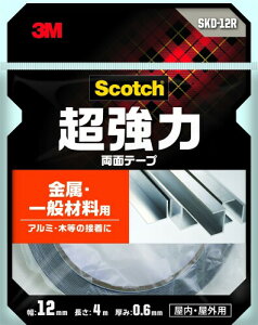 3M ʃe[v   ʍޗp 12mm 4m XRb` SKD-12R Z~O