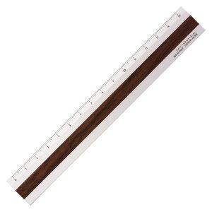 ラダイト 定規 Hybrid Ruler Fine Wood SV/インドローズウッド LDTI-HRW-2503