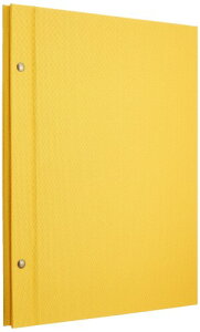 ナカバヤシ ファイル 外ビス式フリーアルバム テラコッタ A4 イエロー TER-A4F-160-Y