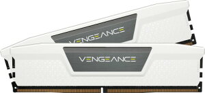 CORSAIR DDR5-5600MHz �f�X�N�g�b�vPC�p������ VENGEANCE DDR5�V���[�Y (PC5-44800) Intel XMP �������L�b�g 32GB �z���C�g (16GB×2��) CMK32GX5M2B5600C40W
