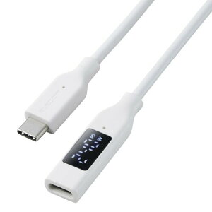 �G���R�� USB Type C �P�[�u�� ���� 1m 240W PD�Ή� �t���f�B�X�v���C �d�͕\�� ���ϋv �V���R���f�� �Ȃ߂炩 ���炩 ���ϋv �����[�d �f�[�^�ʐM iPhone �[�d �z���C�g MPA-CCWE10WH