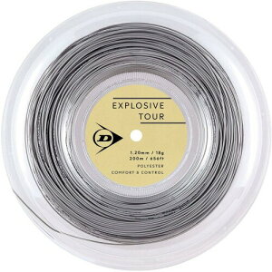 �_�����b�v(DUNLOP) �e�j�X �d���e�j�X �X�g�����O EXPLOSIVE TOUR�i�G�N�X�v���b�V�u�E�c�A�[�j���[�� 200m �O���[ 1.20/18G DSTA12031