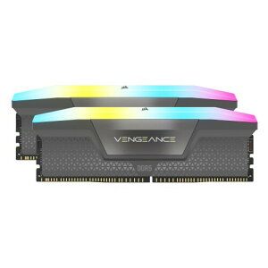 CORSAIR VENGEANCE RGB DDR5 ���C�g�G���n���X�����g�L�b�g (�����������Ȃ�) ? �O���[