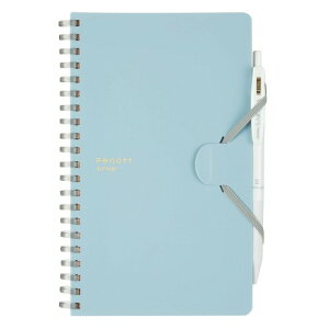 コクヨ(KOKUYO) ノート ソフトリングノート Penott B6 変形 5mm方眼 青 ス-SP147S5-B