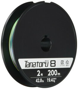 シマノ(SHIMANO) PEライン タナトル8 200m 2.0号 42.8lb PL-F68R 釣り糸 ライン 2号