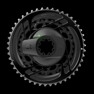 �X�����uSRAM�vForce AXS Power Meter Kit 2x46/33T Black�u���b�N�p���[���[�^�[�t�����g�`�F�[�������O00.3018.357.000