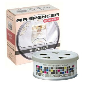 エアースペンサー(Air Spencer) 栄光社 自動車用 芳香剤 エアースペンサー カートリッジ 置き型 詰め替え用 ホワイトリリー A108 059108