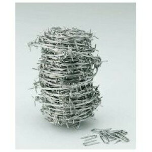 TRUSCO(トラスコ) 有刺鉄線 ステンレス 1.6mm×100m TSUW-16-100