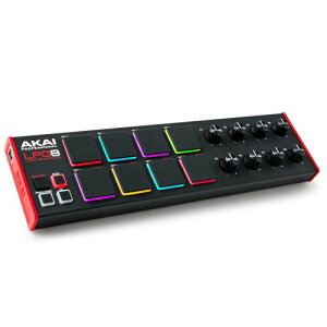 Akai Professional(AJCv) USB MIDIpbhRg[[ MPChpbhx 8 ATCiuEmu x 8 y\tgEFAt Mac/Win PCΉ LPD8 ubN