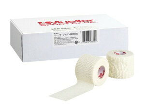 Mueller(ミューラー) ティアライトテープ ベージュ Tear light Tape Beige 50mm (6個入り) ソフト伸縮テープ スモールパック 23632 ベージュ 50mm