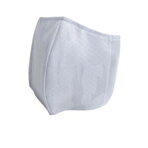 レワード(Reward) 洗える 立体 布マスク 不織布マスクと重ねても使用可能 野球ユニフォームメーカーが作った布マスク 裏メッシュ素材採用 国内生産(浜松工場) シルバー M AC104