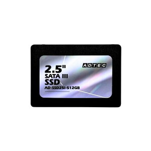 �A�h�e�b�N SSD 512GB 3D TLC 2.5�C���` SATA 3�N�ۏ� AD-SSD25I-512G