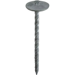 ダイドーハント (DAIDOHANT) (傘釘) ガルバスクリュー傘釘 ( 木下地用 ) (鉄/ドブメッキ) (呼び径d) 2.4 x (長さL) 50mm (320本入) 19056